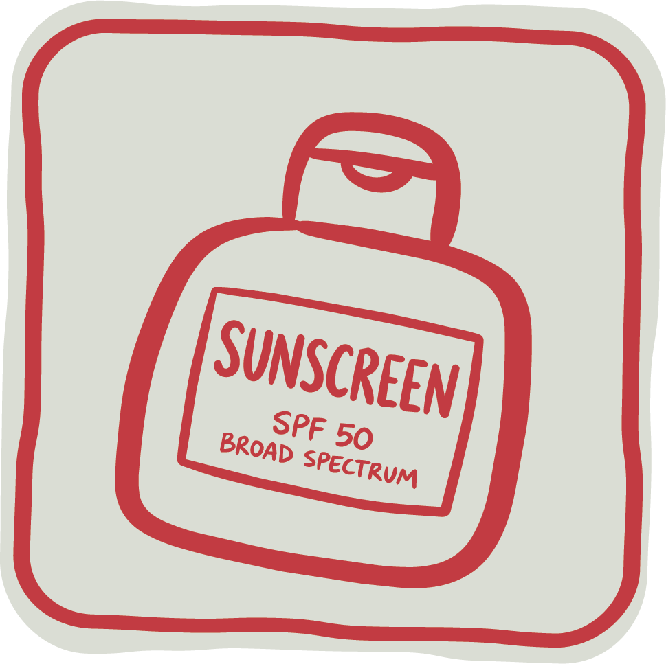 Sunscreen SPF 50 broad spectrum